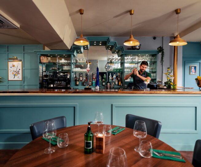 Opening night at Ollie's restaurant in Torquay