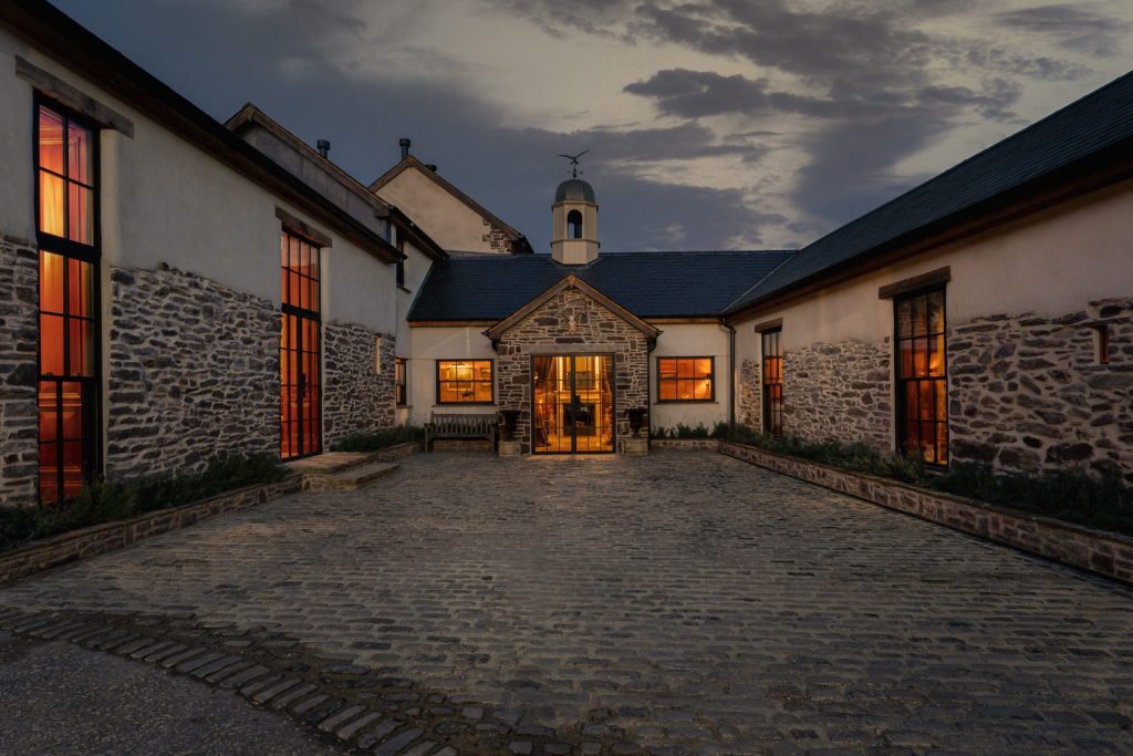 Twilight at Bittescombe Lodge