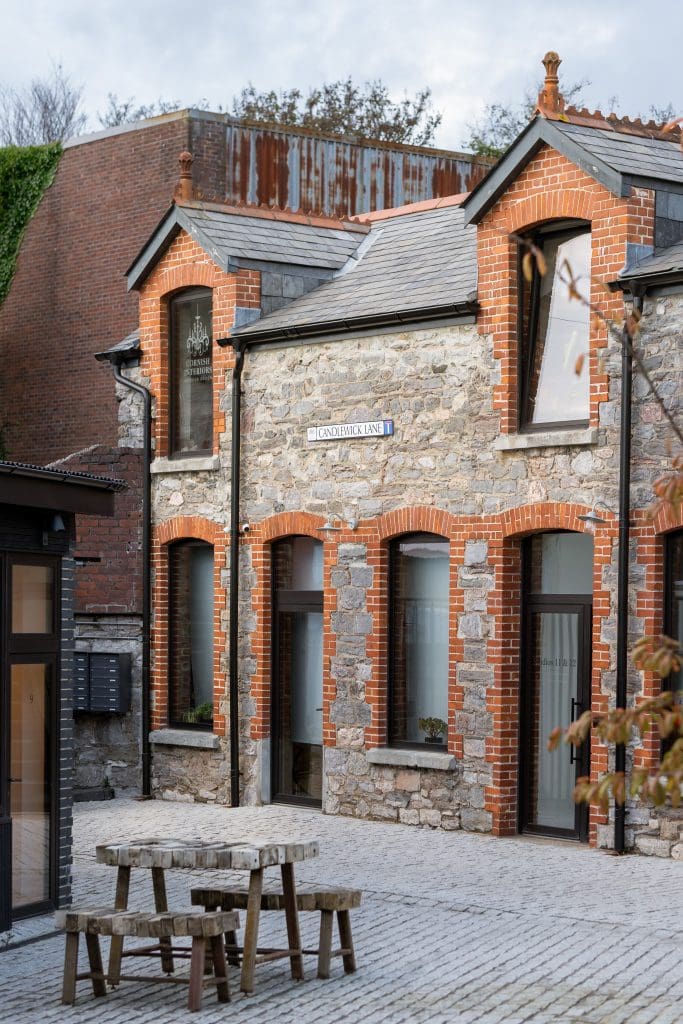 Architectural photography at Alma Yard, a historic site in Plymouth's East End, now offers flexible workspaces and studios for creative professionals.