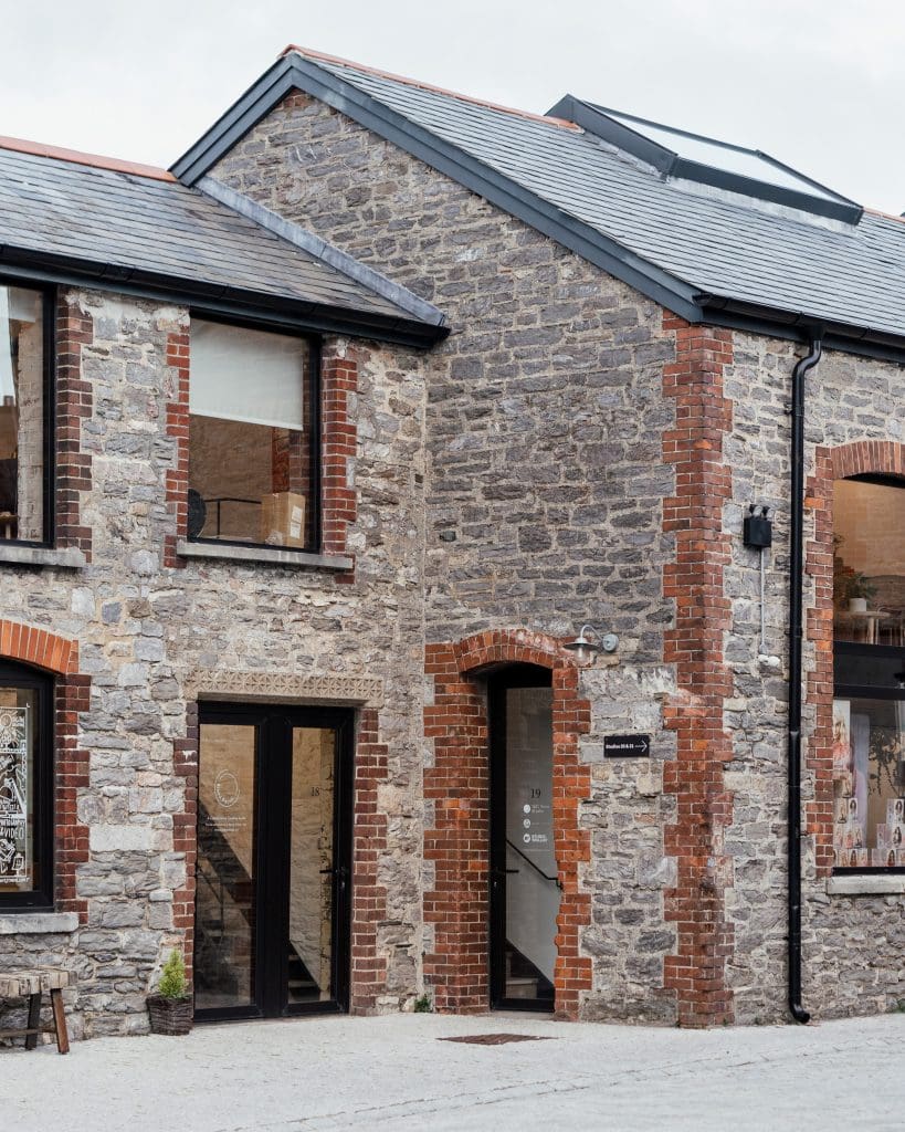 Architectural photography at Alma Yard, a historic site in Plymouth's East End, now offers flexible workspaces and studios for creative professionals.