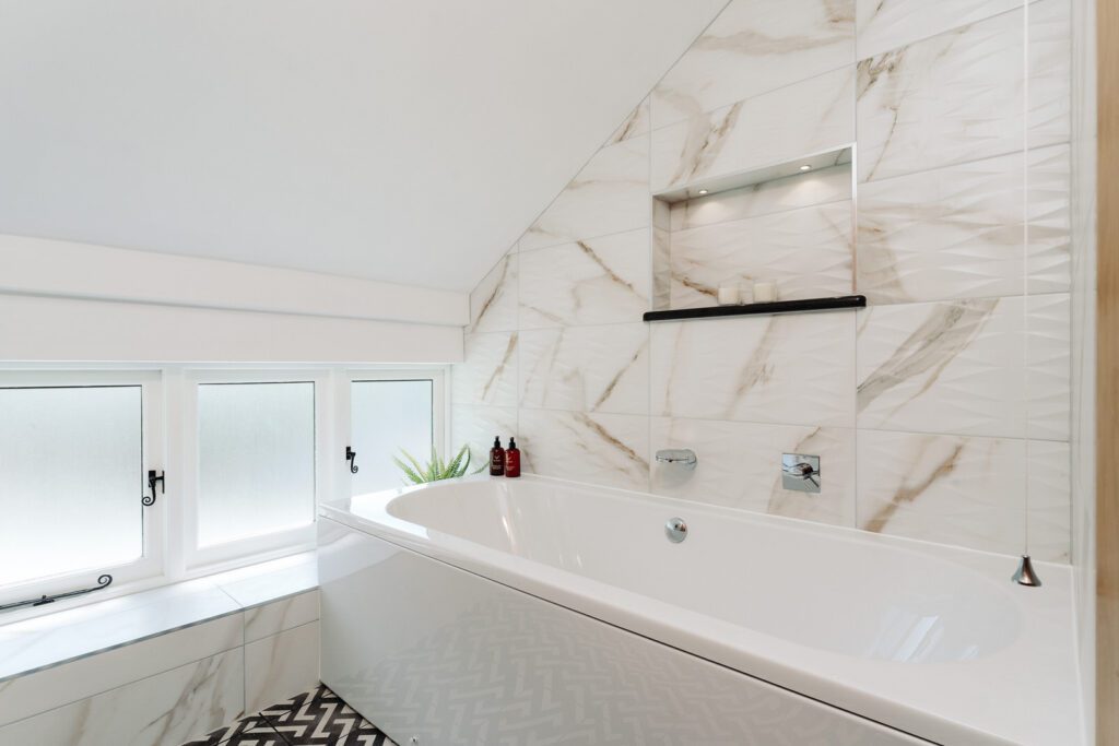 Woodpeckers is an Eco-friendly Devon holiday barn with luxury, accessibility, and tranquil, inviting spaces photographed by Sue Vaughton