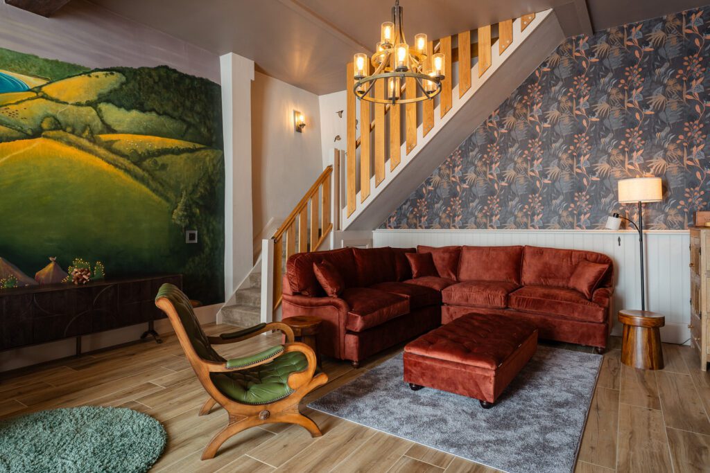 Woodpeckers is an Eco-friendly Devon holiday barn with luxury, accessibility, and tranquil, inviting spaces photographed by Sue Vaughton