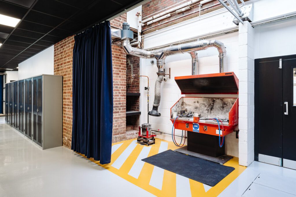 Taskspace Interior Design and Installation at Repton School photographed by Sue Vaughton Photography