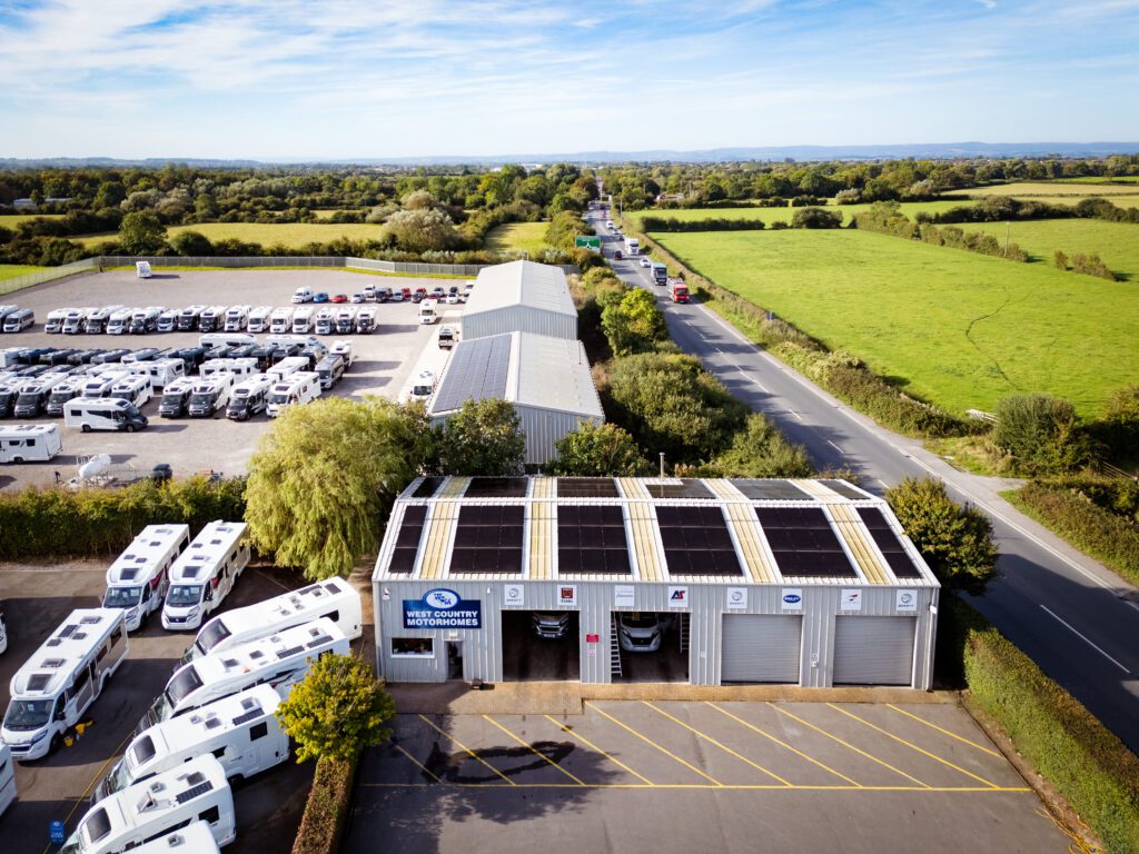 Forest Solar & Electrical Services – aerial and architectural ground photography of commercial and industrial electrical service installations by Sue Vaughton