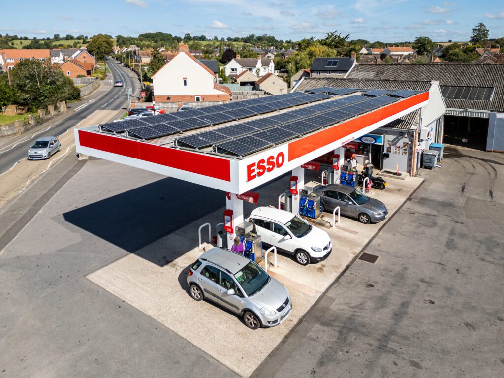 Forest Solar & Electrical Services – aerial and architectural ground photography of commercial and industrial electrical service installations by Sue Vaughton