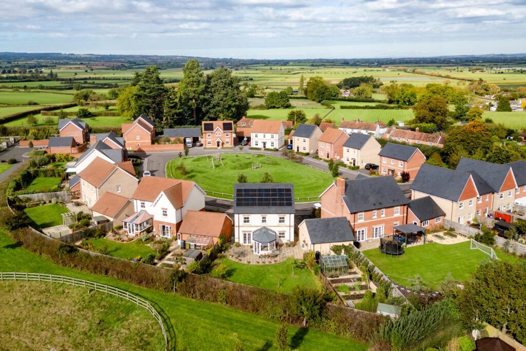 Forest Solar & Electrical Services – aerial and architectural ground photography of commercial and industrial electrical service installations by Sue Vaughton